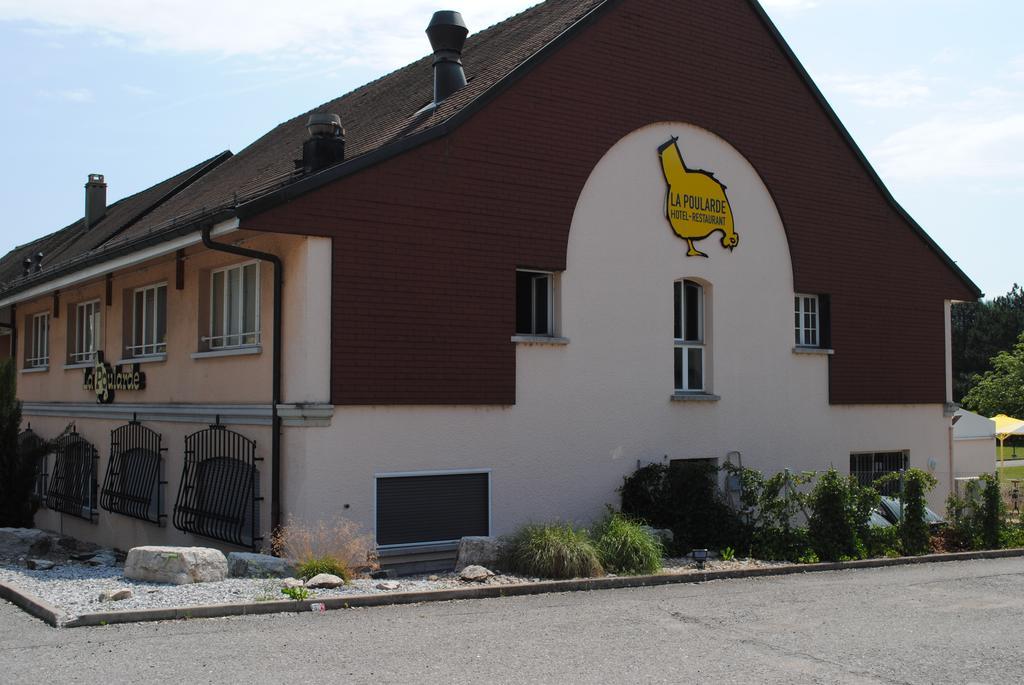 Motel - Hotel La Poularde Romont Exteriér fotografie